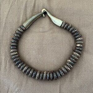 Unique necklace carved from Palm Wood